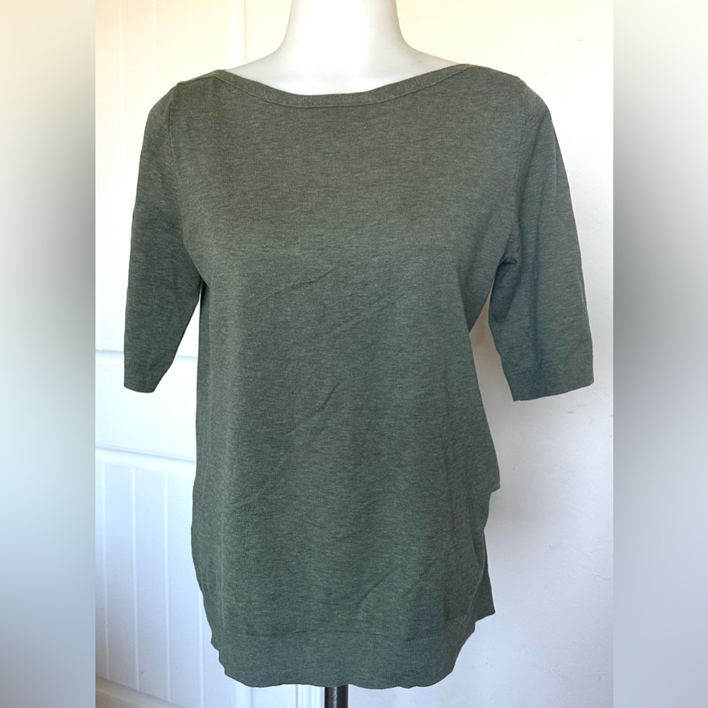 Banana Republic Green Boxy Relaxed T-Shirt